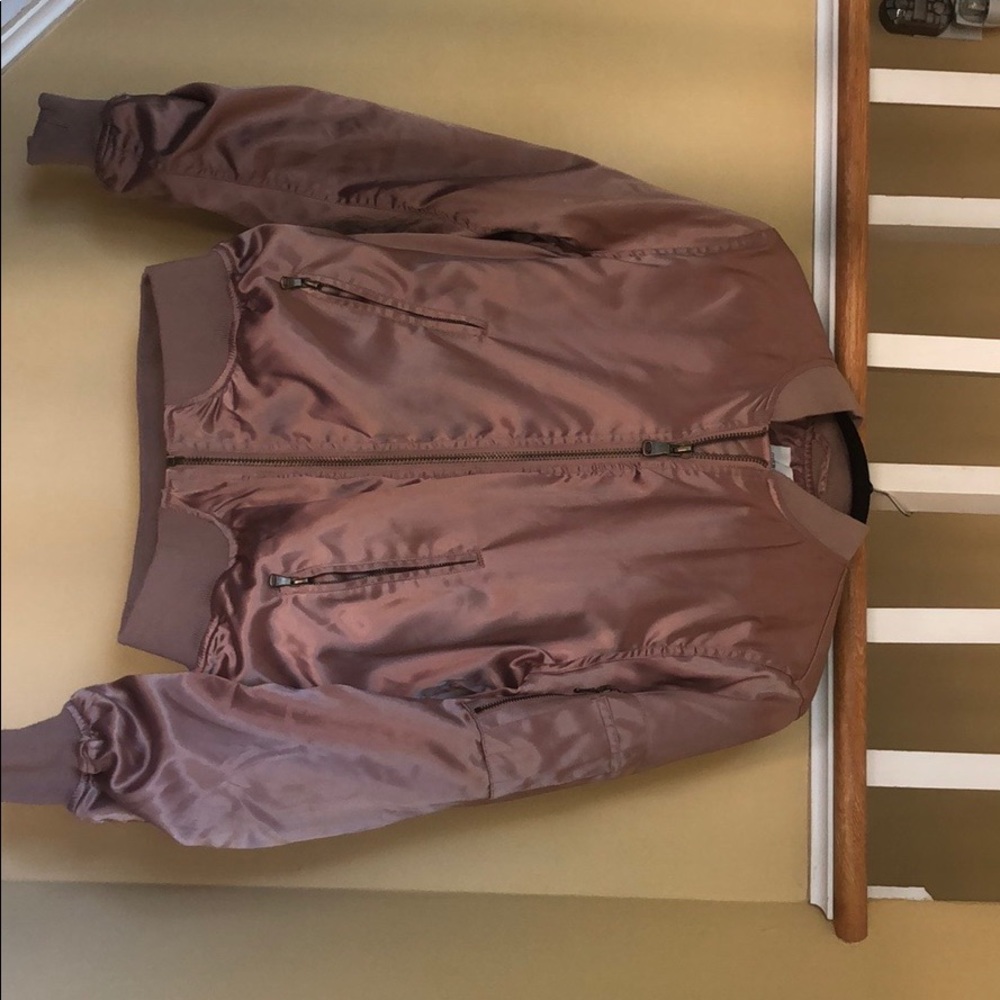 Ross Gold "Silk" Bomber Jacket from APRICOT LANE